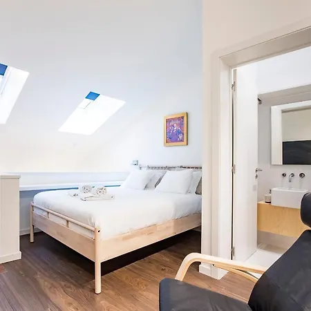 Marques Studio Duplex W/ Ac By Lovelystay Porto